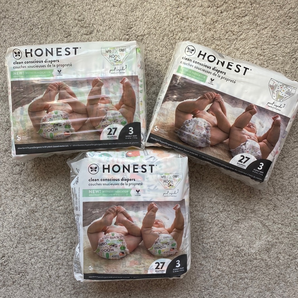 Honest Size 3 Diapers